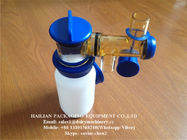 repuestos de la ordeñadora 200ML, color del azul de la botella del muestreo de la leche
